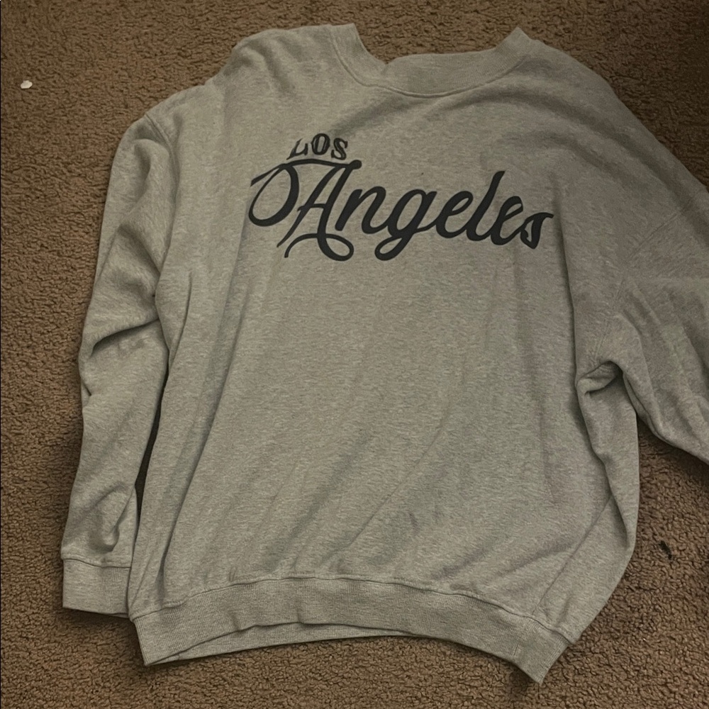 Gray Los Angeles Womens Sweater